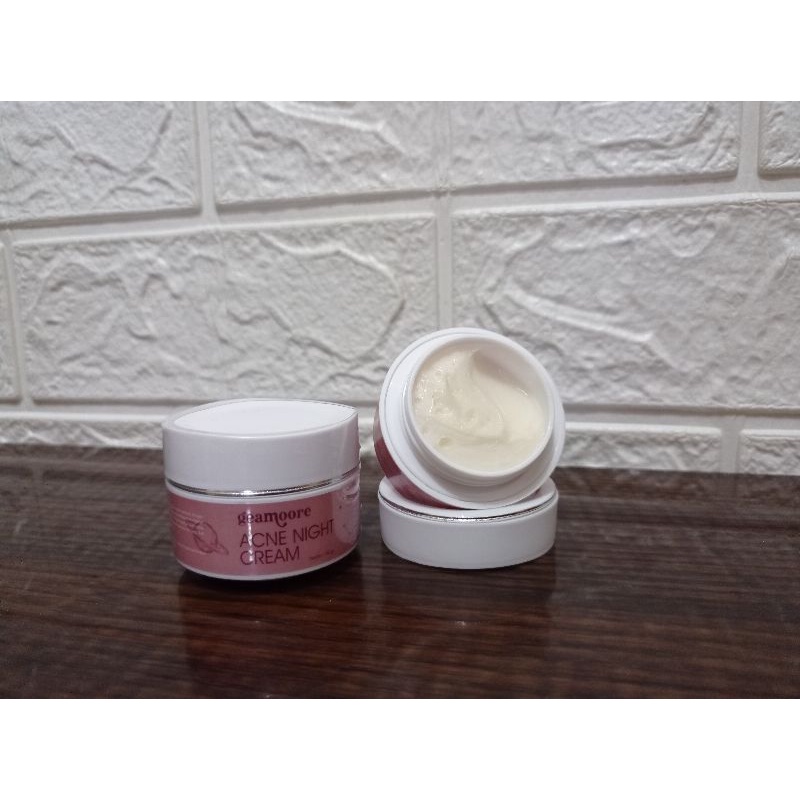 (FREE PARFUM) Paket Skincare Geamoore BPOM Kemasan Baru isi  4 (Facial wash, toner, day and night cream)
