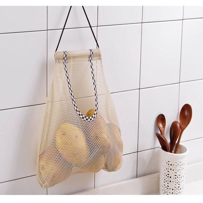 Tas Jaring Tempat Penyimpanan Bawang Kentang Buah Storage Bag Fruit Nets/Tas Bawang/Tas Jaring