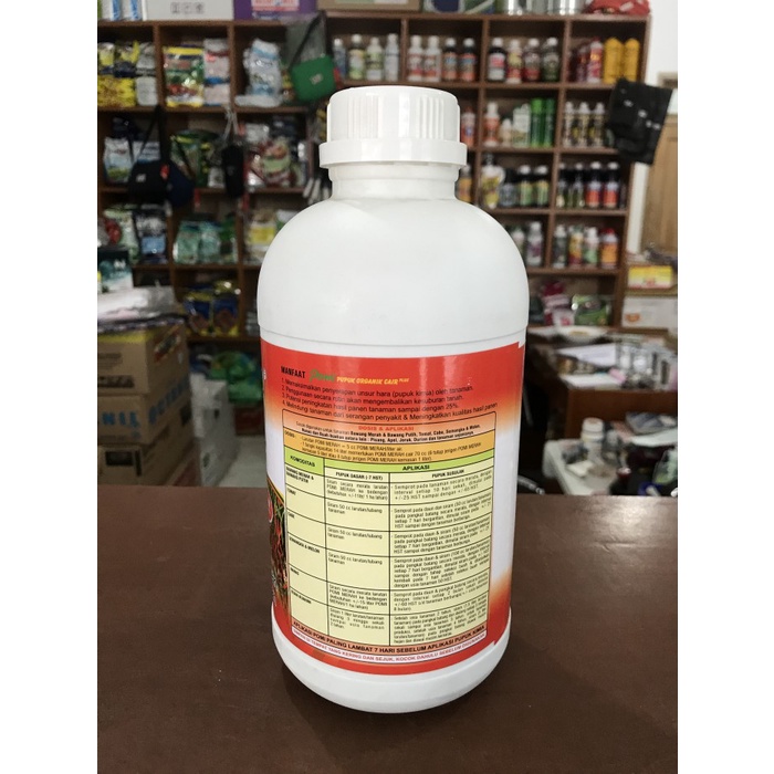 Restock Pupuk Organik Cair Pomi Merah 1L "m@