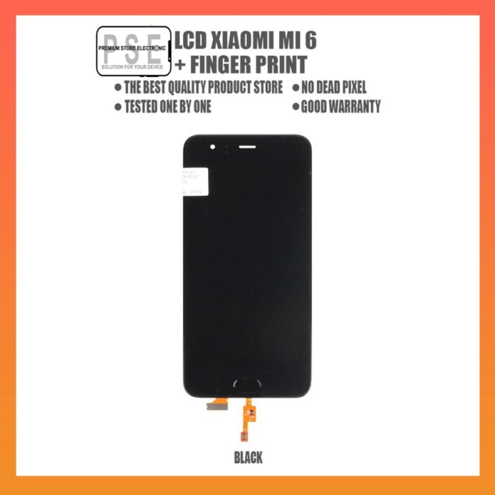 LCD Xiaomi Mi 6 FingerPrint ORIGINAL Fullset Touchscreen Garansi