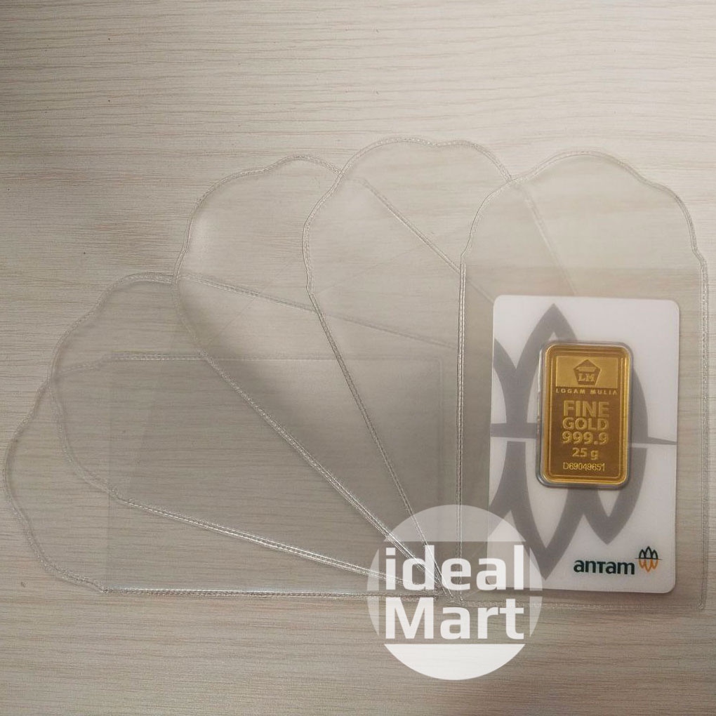 

PLASTIK LM LOGAM MULIA CERTI CARD ANTAM PELINDUNG EMAS CERTICARD PRESS