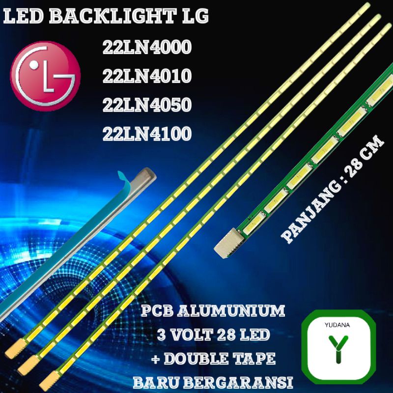 LAMPU BACKLIGHT TV LG 22LN4010 22LN4000 22LN4050 22LN4100 BACKLIGHT TV LED LG 22INCH