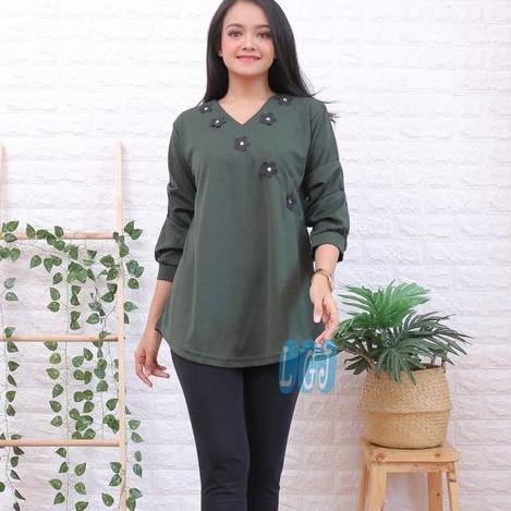 Segera belanja--BAJU IBU IBU ATASAN TERBARU 2020 / BAJU IBU IBU BLUS MODERN / 516