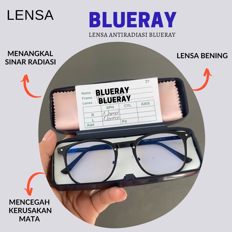 apa itu lensa anti blueray