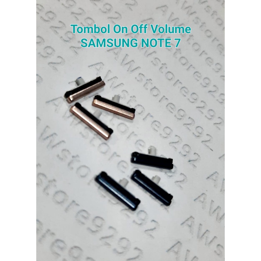 Tombol On Off dan Volume luar SAMSUNG NOTE 7 - NOTE FE