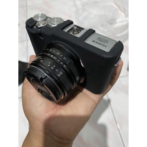 Fujifilm XM1 dan Lensa fix manual