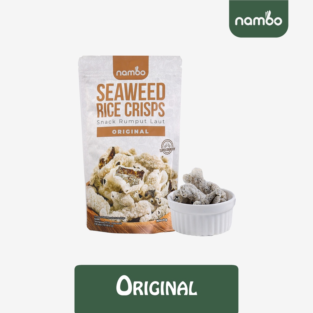 

Nambo Seaweed Rice Crisps Original