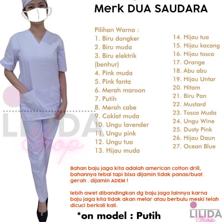 Produk Keren 9TEBT baju jaga ( OKA) merk Dua SAUDARA LENGAN PENDEK & PANJANG merk Dua SAUDARA baju o