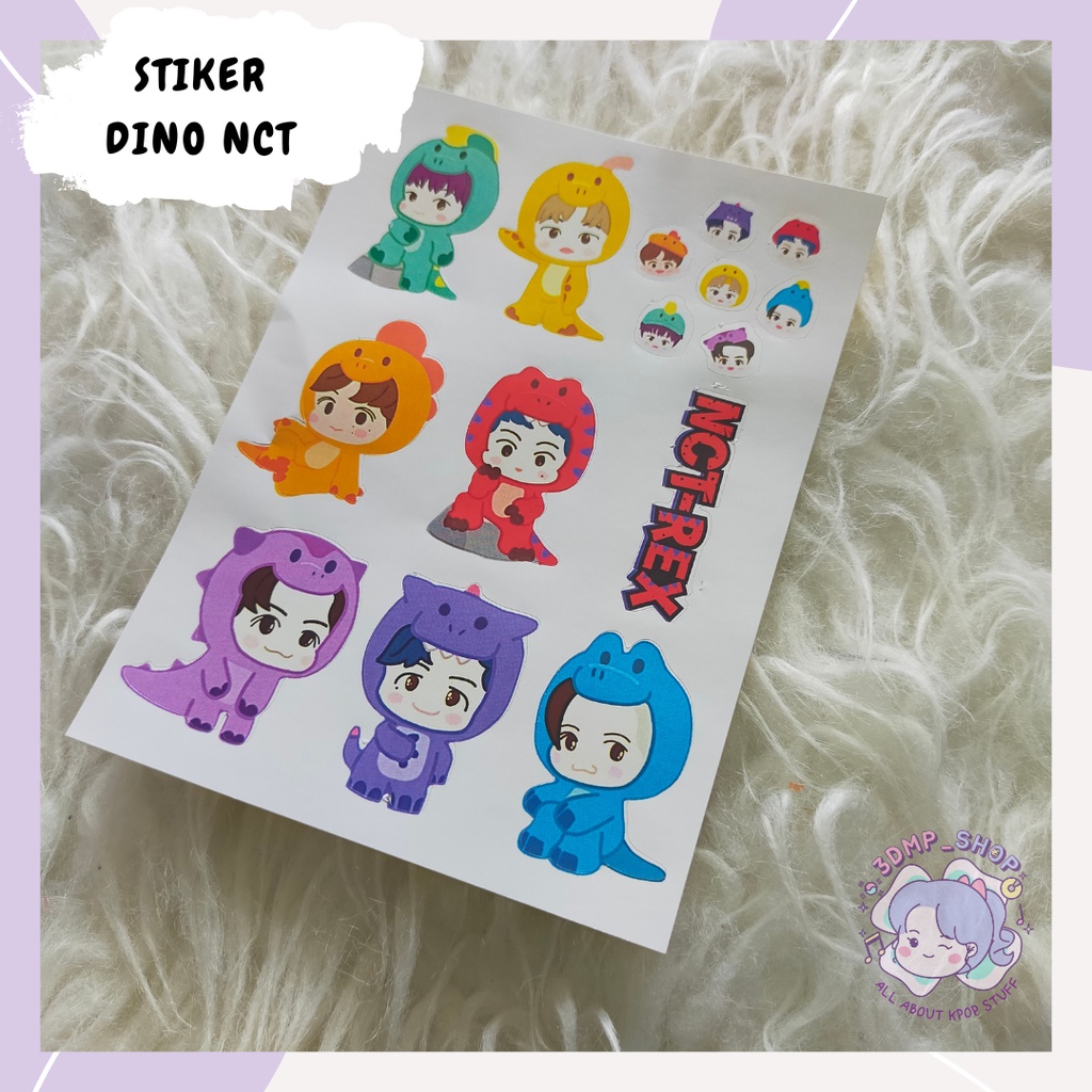 STIKER NCT DREAM DINO LUCU
