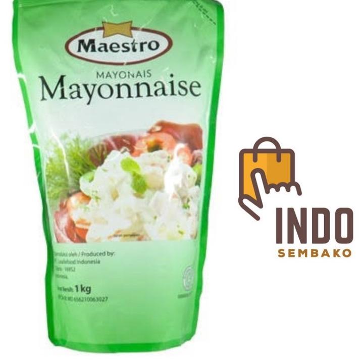 

[Hot ⚡ale]mayonnaise maestro 1kg pouch / Saus Mayo Maestro 1kg / Mayonnaise mayonais