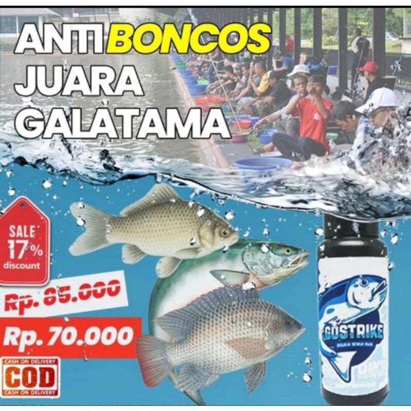 Essen Pancing Jitu GO Strike, essen ikan, semua jenis ikan