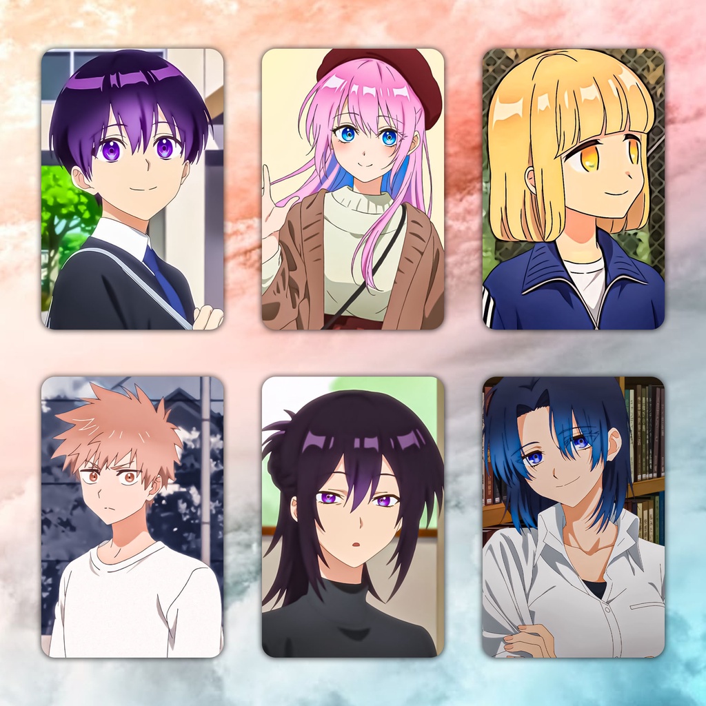 Photocard Foto Anime Jepang Shikimori's Not Just a Cutie