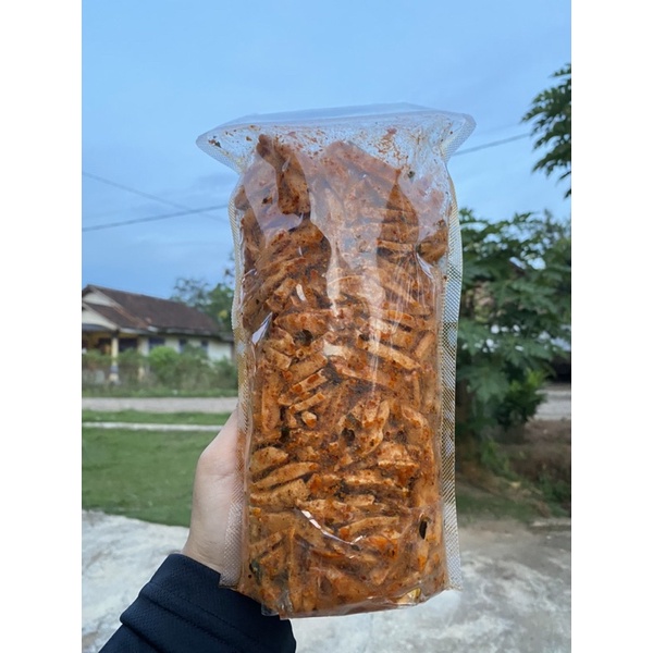 

Basreng Viral pedas manis daun jeruk