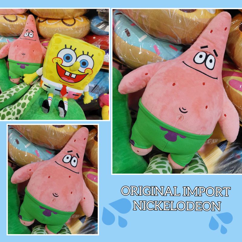 Boneka Patrick Spongebob ORIGINAL IMPORT
