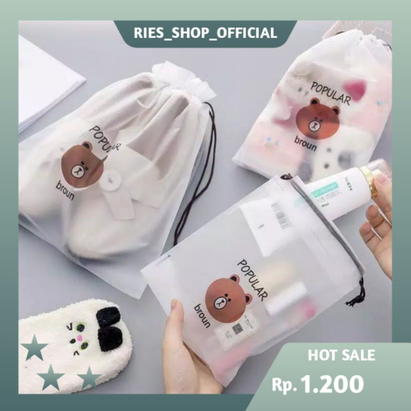 TAS POUCH MINI WANITA TAHAN  AIR SIMPEL