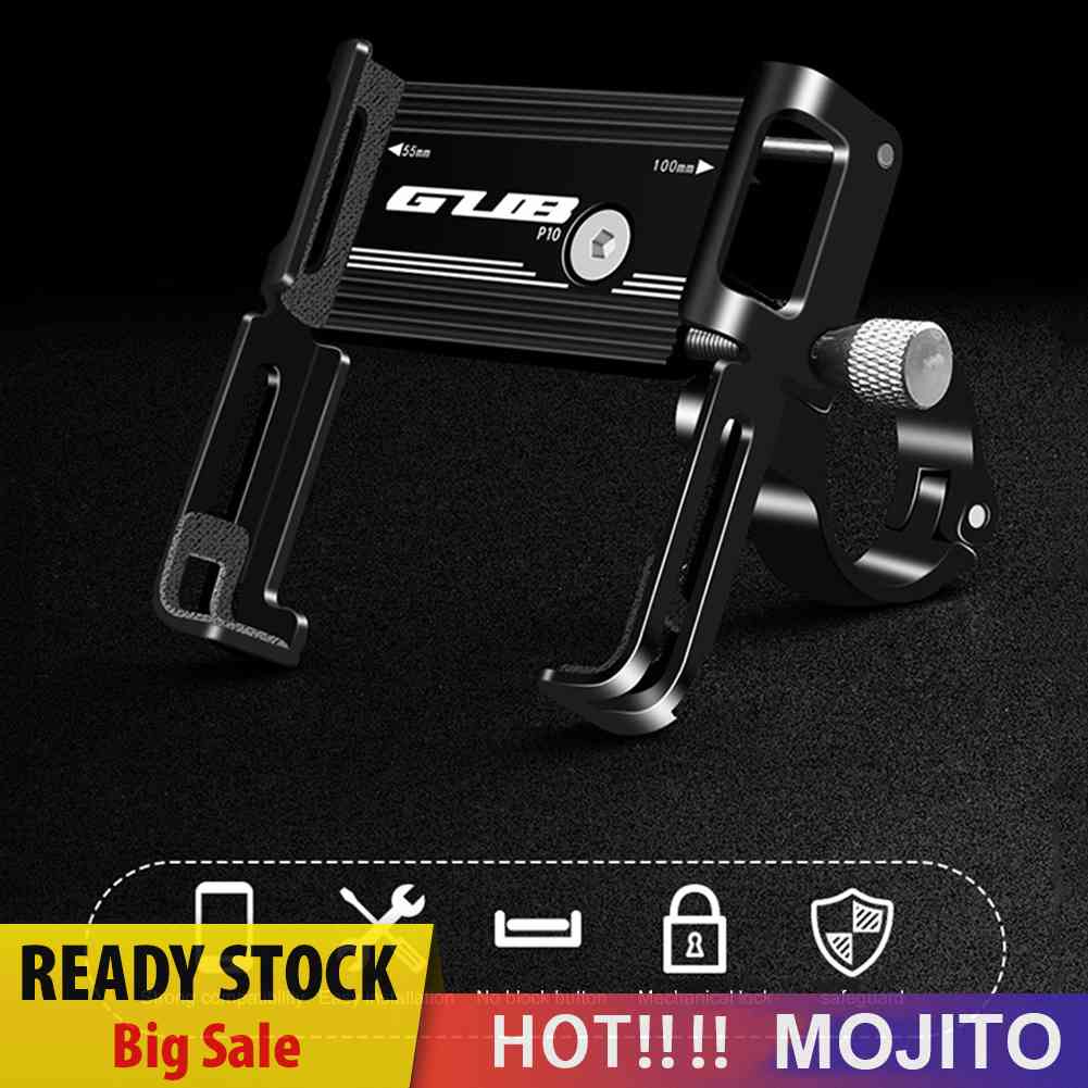 Gub P10 Mount Holder Hp Bahan Aluminum Untuk Stang Sepeda MTB