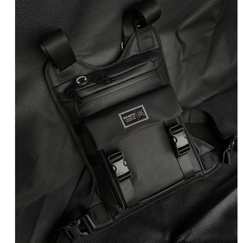 Tas Dada Polo Amstar  Waterproof Tas Selempang Dada Tas Rompi Tas Tactical Chest Bag Chest Rig Bag