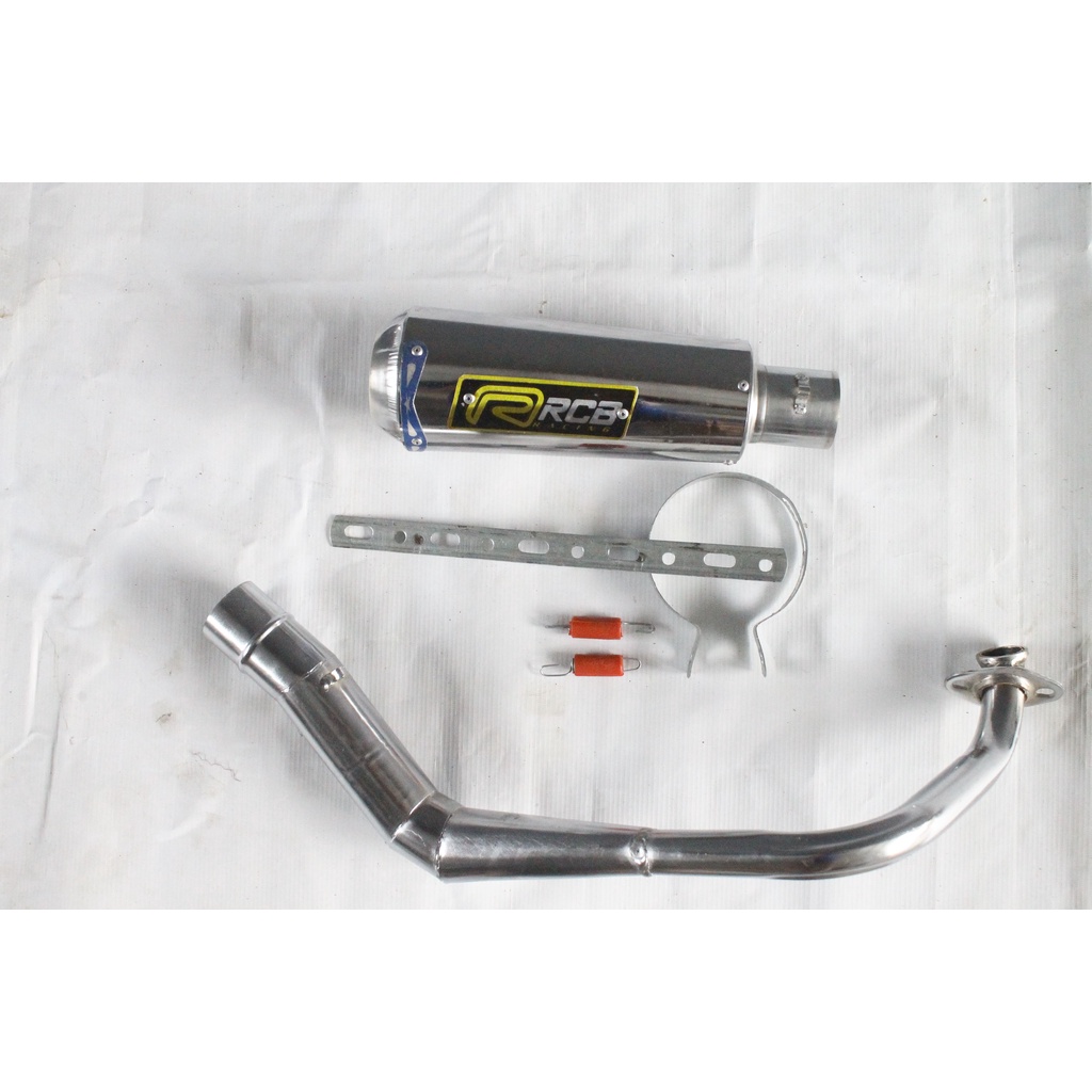 Knalpot racing RCB Kapsul Full crum Beat all series/Beat karbu/beat fi/beat pop/beat street/beat new