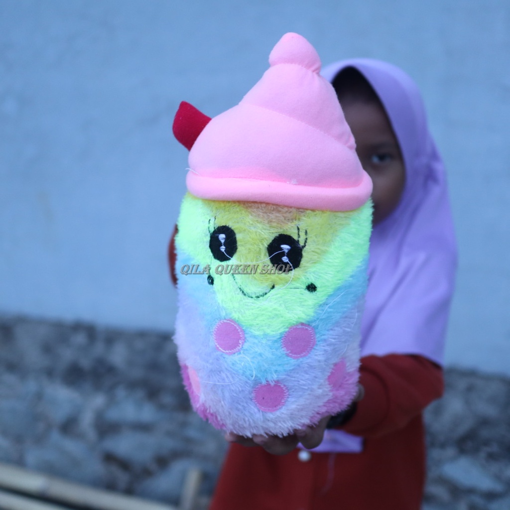 BONEKA BOBA ESKRIM S TERMURAH TERLARIS BISA COD, VIRAL