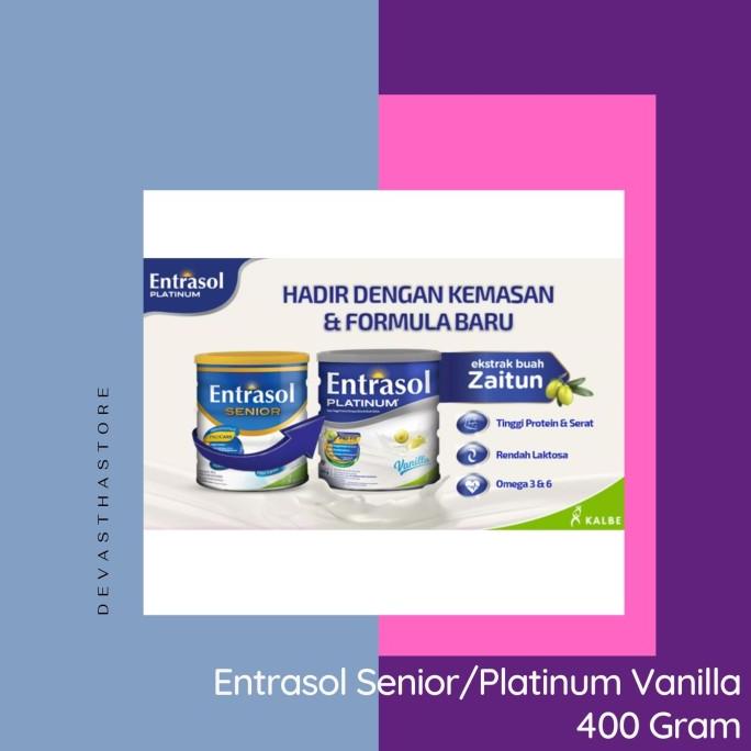 

[ COD ] ENTRASOL PLATINUM VANILLA (400 GRAM)