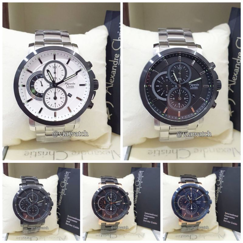 Jam Tangan Pria Alexandre Christie Ac 6350 Ac6350