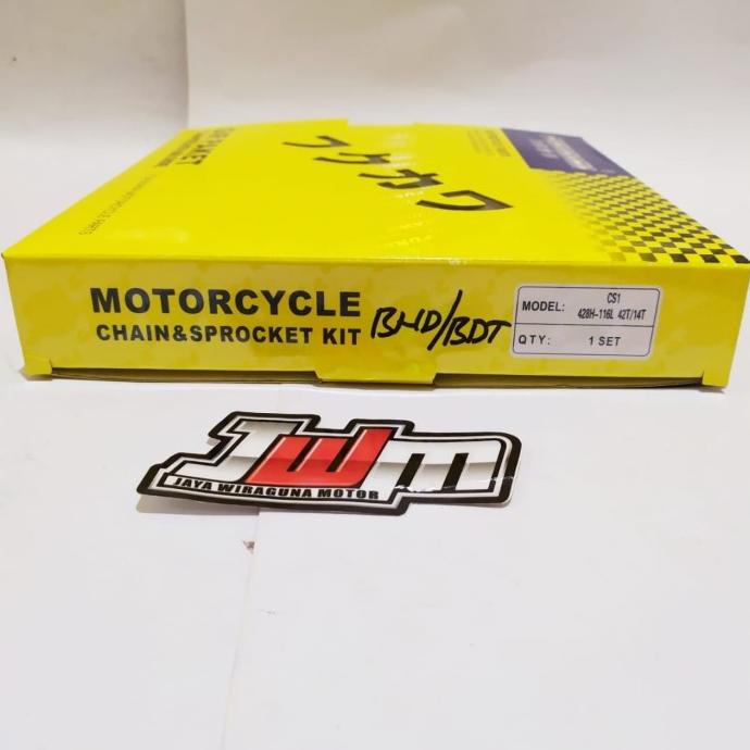 Gear Set HONDA Fukukawa CS1 / GirSet Depan Belakang Murah HONDA CS 1.