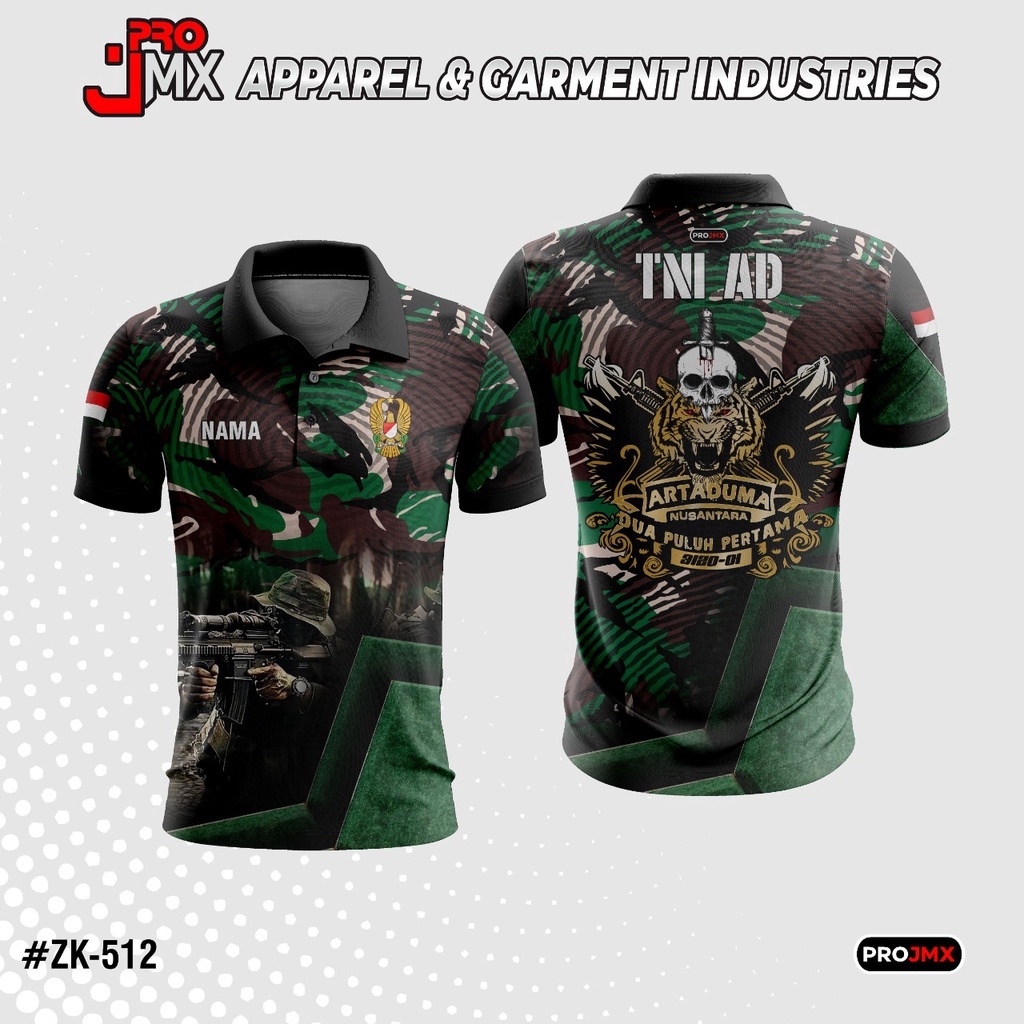 KAOS JERSEY TNI AD / PROJMX