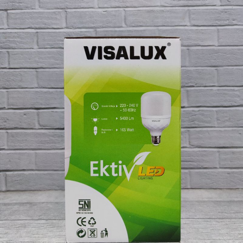 VISALUX EKTIV LAMPU LED CAPSULE 60W GARANSI 1 TAHUN