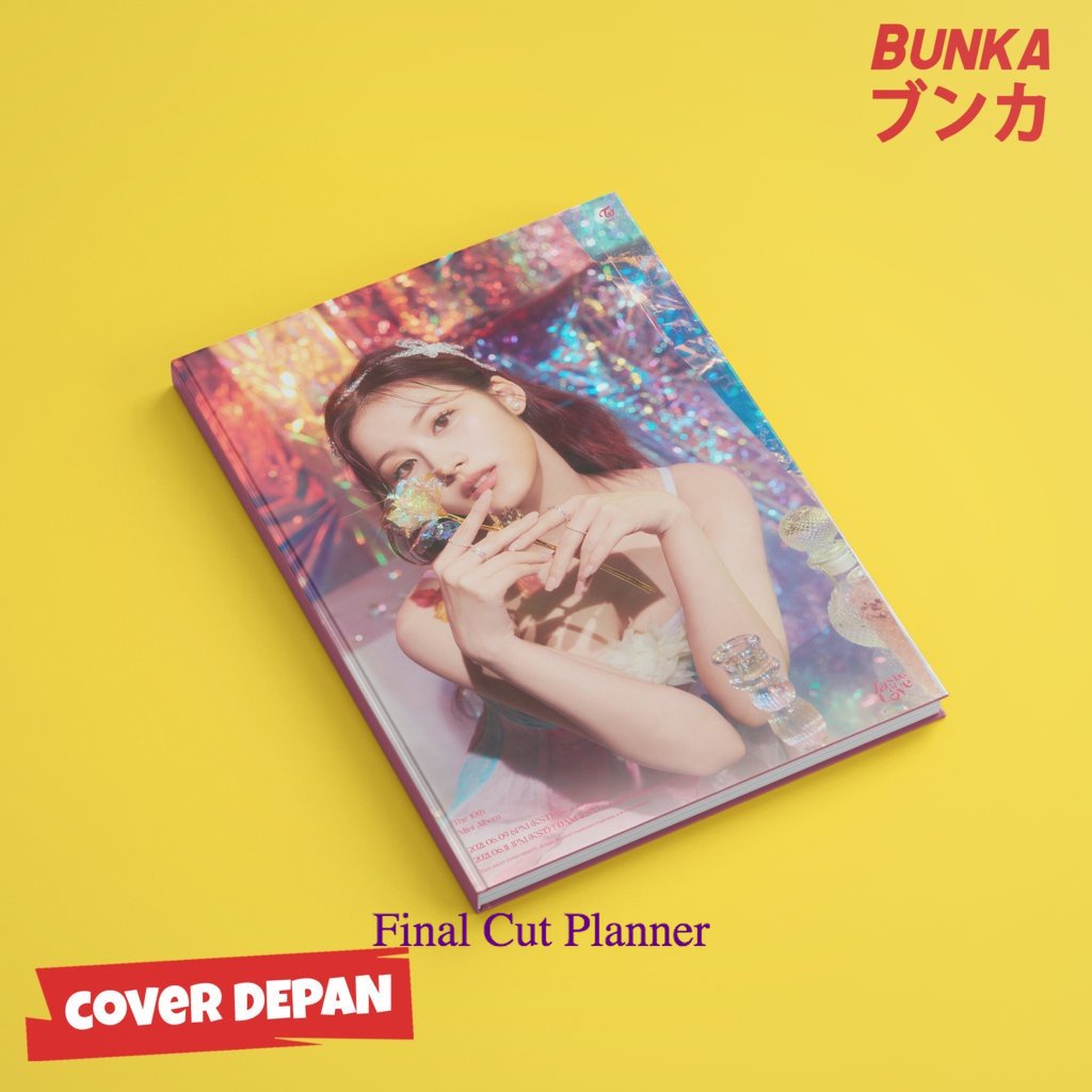 

Notebook KPOP Twice Taste Of Love Sana Hardcover A5 Buku Tulis Catatan Notes Agenda Planner Jurnal planner