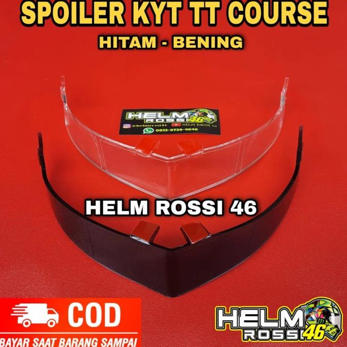 SPOILER KYT TT COURSE - WINGLET KYT TT COURSE - ACCESORIS HELM SPOILER