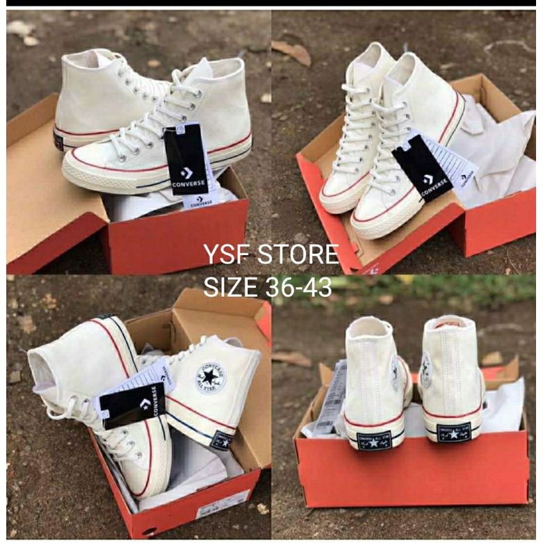 Sepatu All Star / Sepatu Converse / Converse / All Star / Converse 70s / All Star 70s / Sepatu Putih