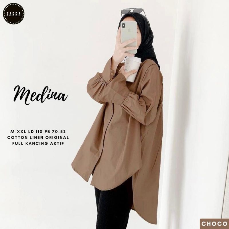 (BISA COD) MEDINA BLOUSE TERBARU ORIGINAL PRODUK