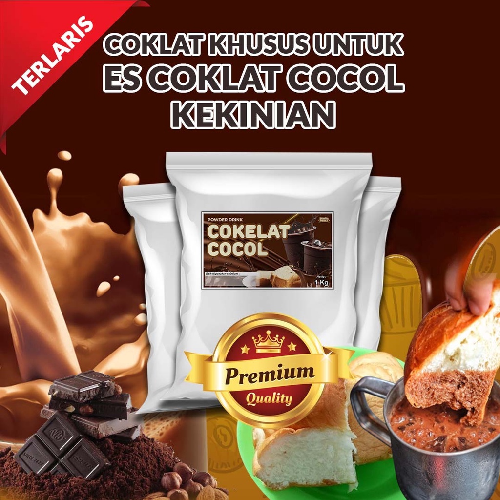 

Bubuk Coklat Khusus Untuk Minuman Es Coklat Kekinian Bisa Larut Dalam Air Dingin Terlaris