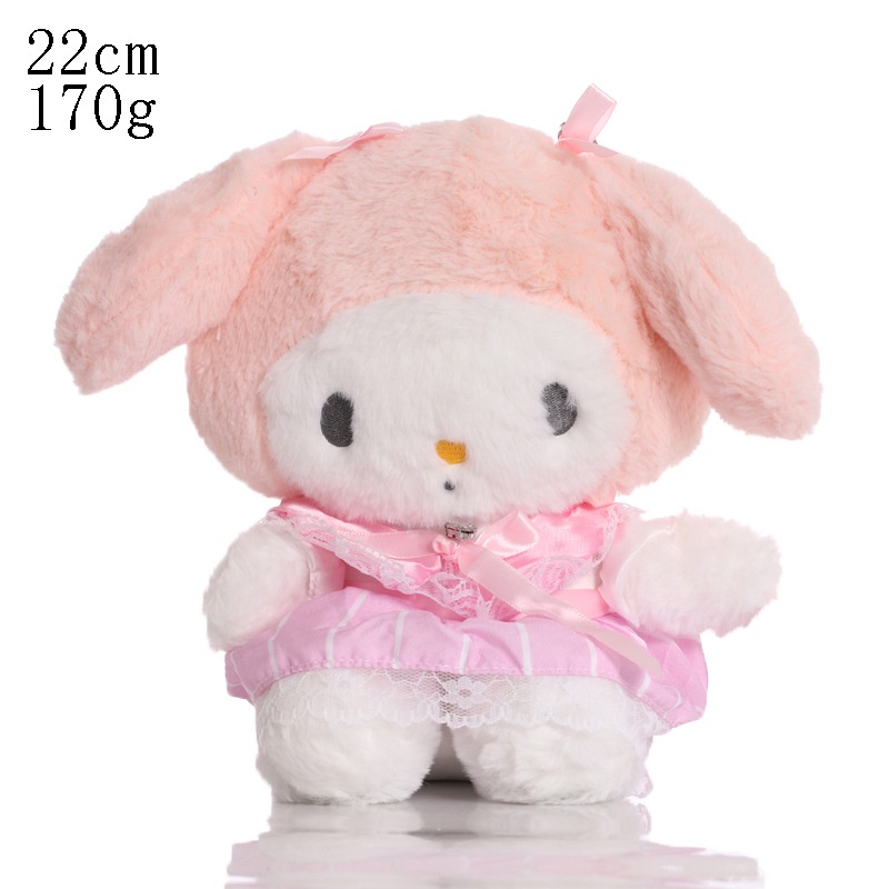 Mainan Boneka Plush Kuromi Princess Ragdoll Untuk Anak Perempuan