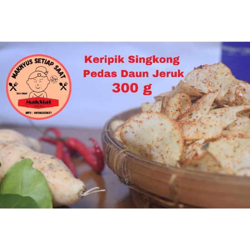 

Singkong MakSiat | Singkong Pedas Daun Jeruk | Keripik Singkong