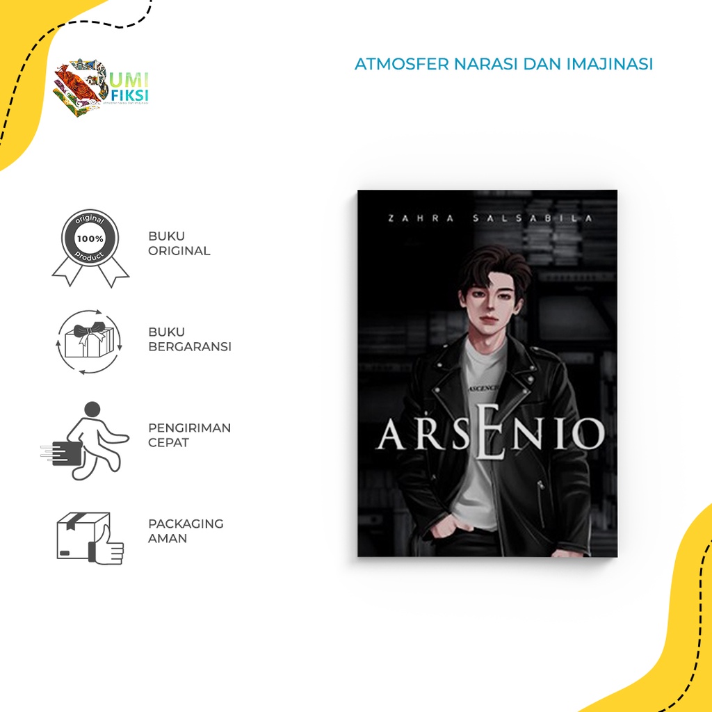 Buku Novel Arsenio - Cloudbooks - Zahra Salsabila - Bumi Fiksi