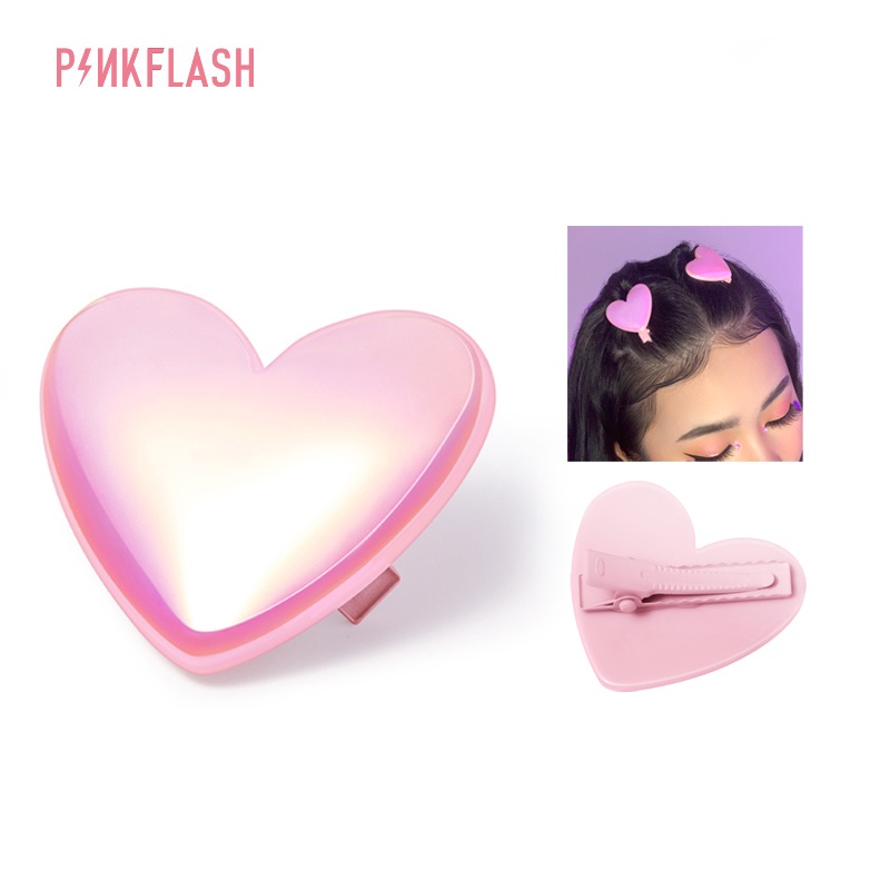 PINKFLASH Hair Clip Lovely Design Cute Fashion Durable Hair Accessories-Jepit Rambut Pink