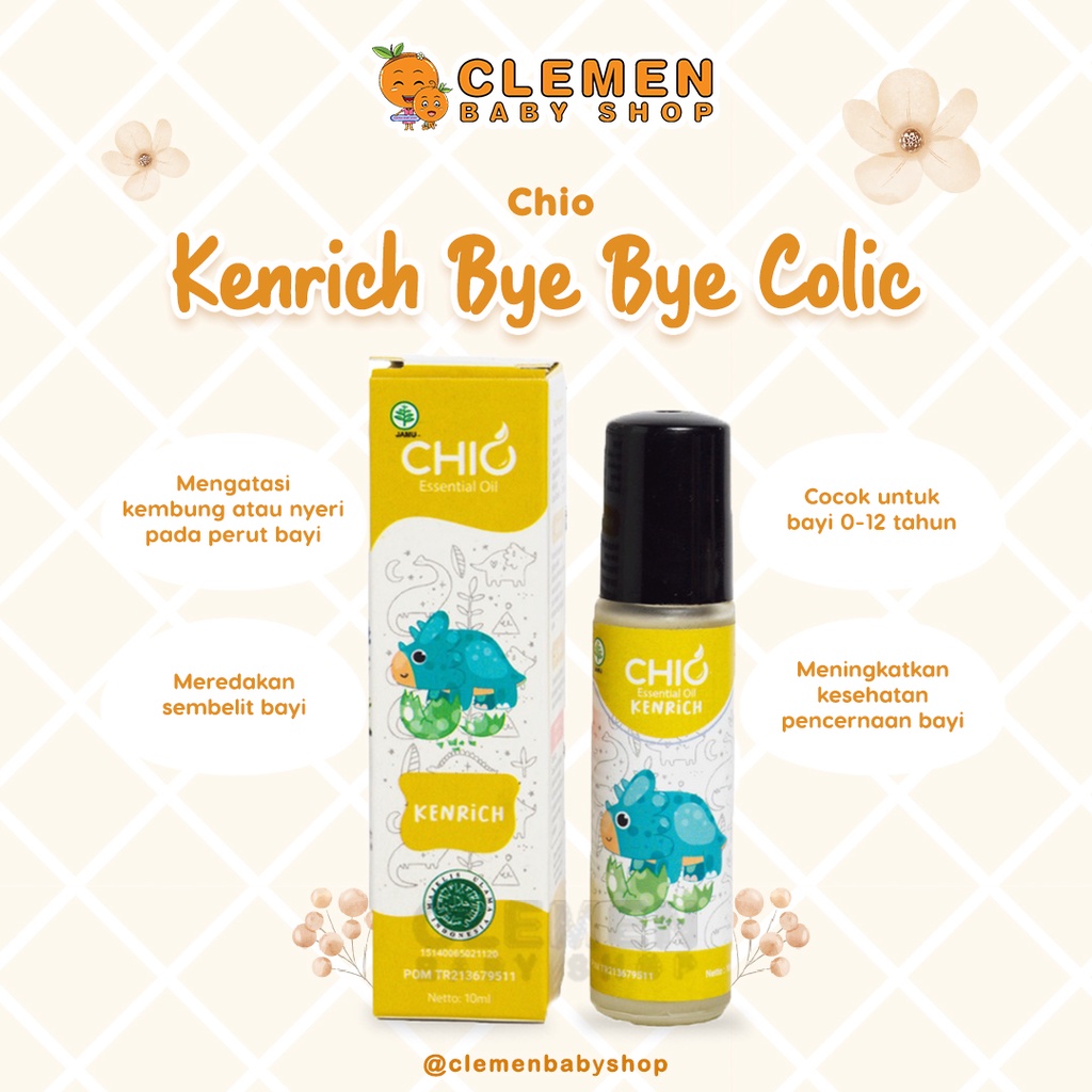 Chio Bye Bye Colic Essential Oil 8ml