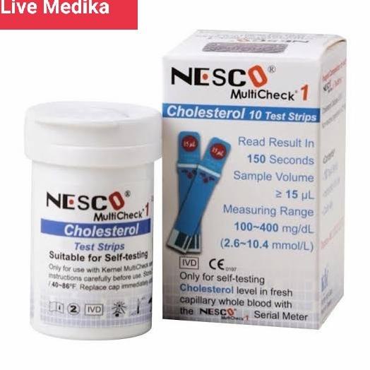 nesco cholesterol Strip / Strip Kolesterol Nesco Multicheck