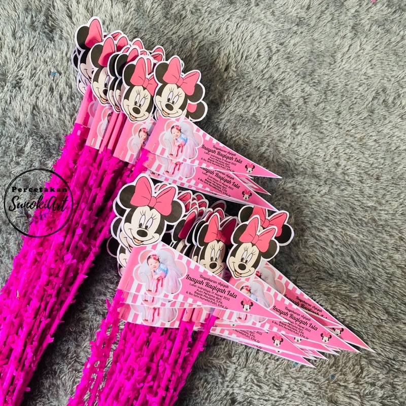 Bendera Marhabah/ Bendera Aqiqah/ Bendera Karakter