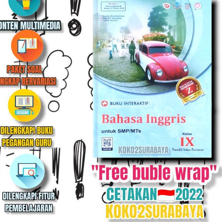 TPS.18Oc22ј ▫ BUKU PR INTERAKTIF BAHASA INGGRIS SMP KELAS 9 LKS INTAN PARIWARA 2022