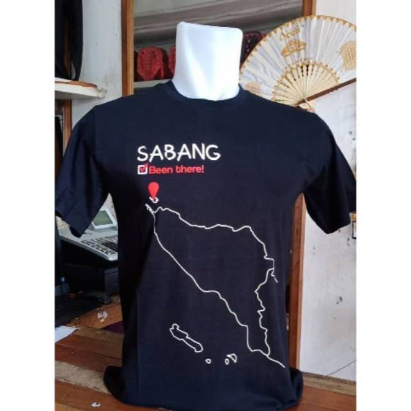 Baju Kaos Aceh Bahan Distro Combed || Sabang || Oleh oleh Khas Aceh