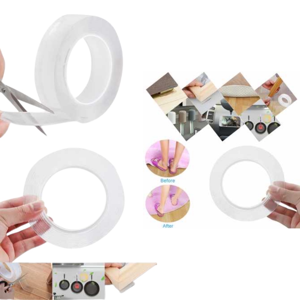 

Double Tape Perekat Tanpa Jejak