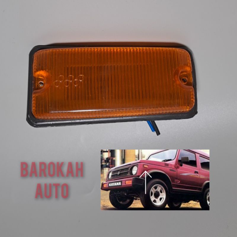 katana lampu spakbor fender mobil suzuki katana