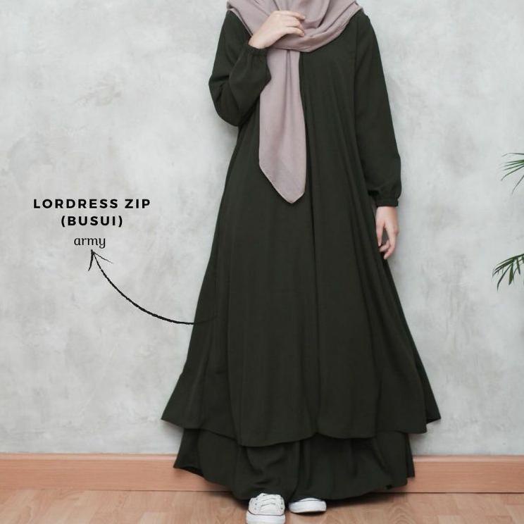 HARGA MURAH (BISA COD) GAMIS TUNIK BASIC POLOS/GAMIS ABAYA ❆ 879