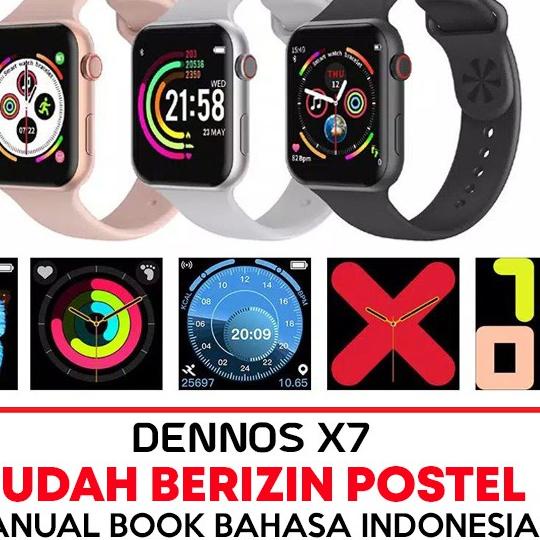 Promo tajir--Dennos T500 Plus SmartWatch Y68 116 PLUS X7 T55 W27 Jam Tangan PIntar Bluetooth Heart R