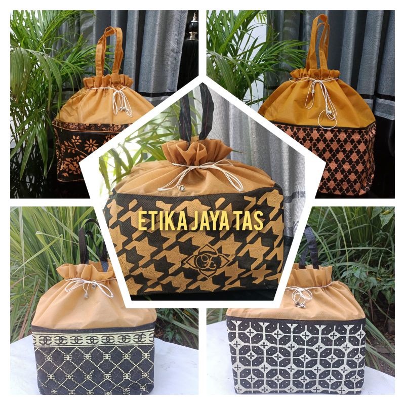 (1LSN =12 PCS) PROMO TAS HAJATAN SERUT TEBAL 22 MOTIF RANDOM