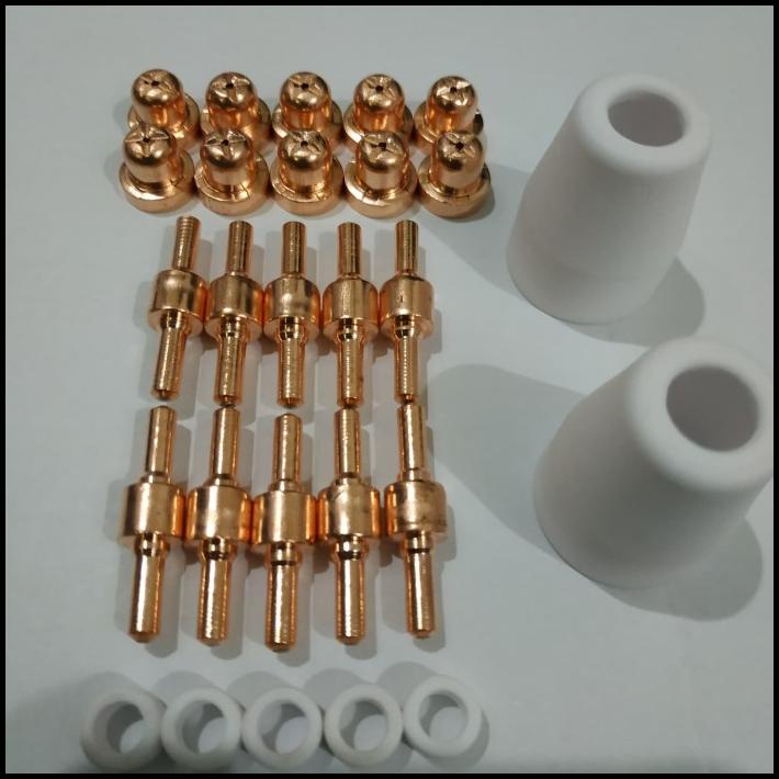 Electrode Cut40 Nozzle Plasma Cut40 Sparepart Plasma Cut40 Pt31Short