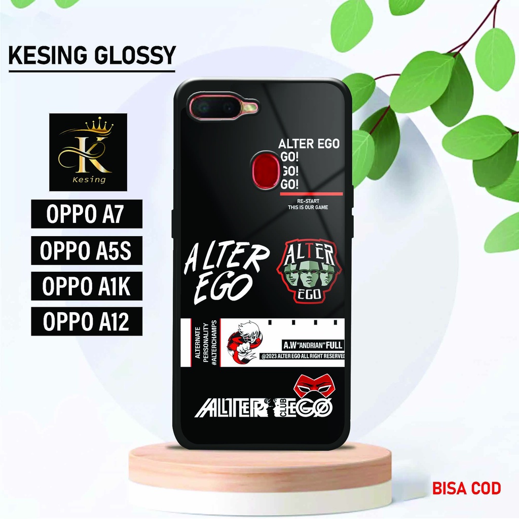 Case Oppo A5S / A7 / A11K / A12 - Pelindung Hp Oppo - Fashion Case Glossy - Case Pria - Case Wanita 