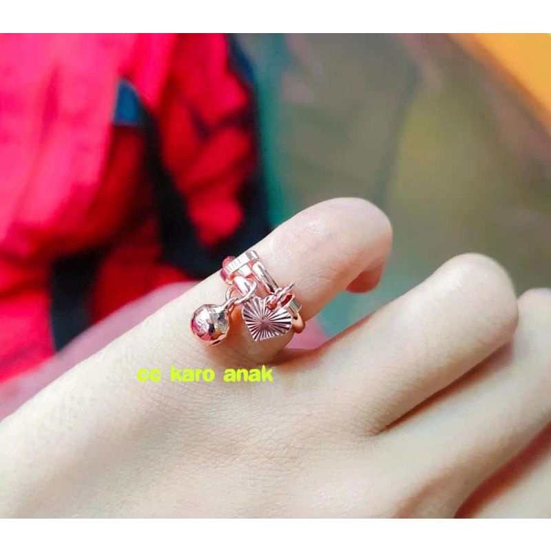 Cincin karo anak dan dewasa model flexibel
